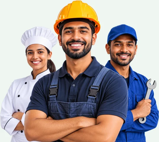 Skilled professionals